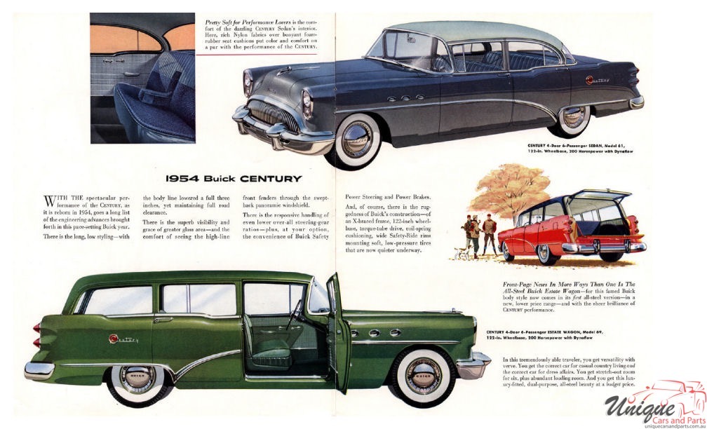 1954 Buick Brochure Page 12